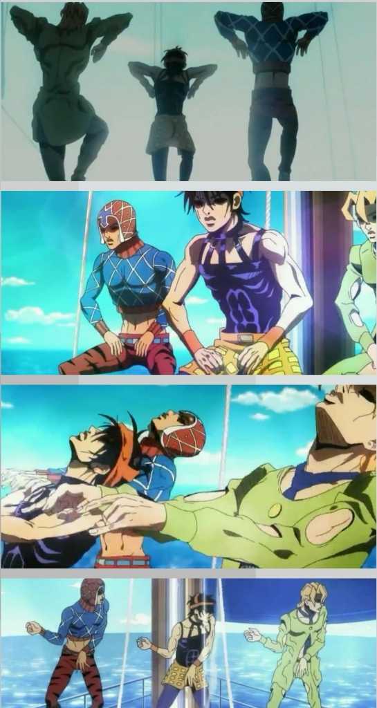 JoJo at its finest, Cant stop replying the dance scene