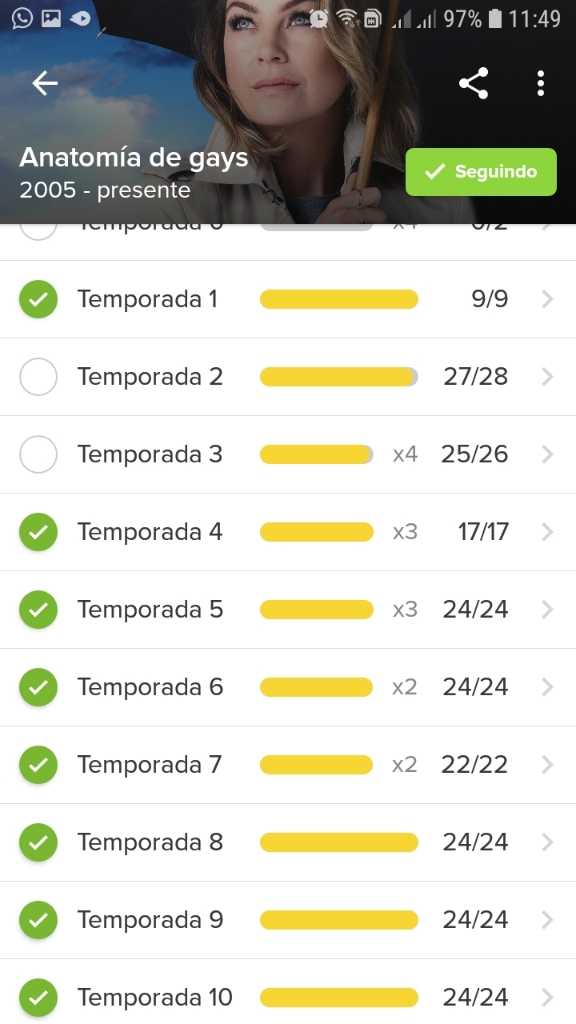 O meu tbm desmarcou vários episódios, mas adorei o nome. Kkkkkkkk