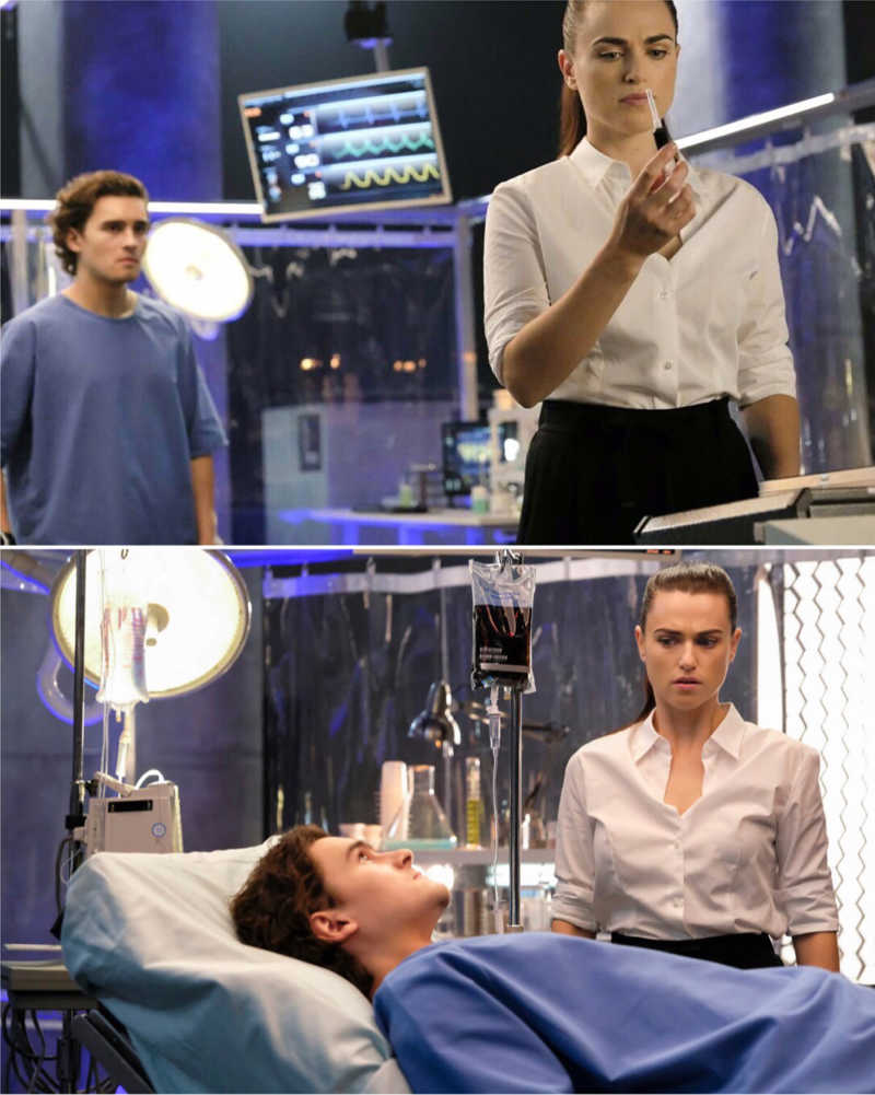 This cute little guy had more chemistry with Lena than James. Despite the fact that he was so sweet and gentle with her... James never was.