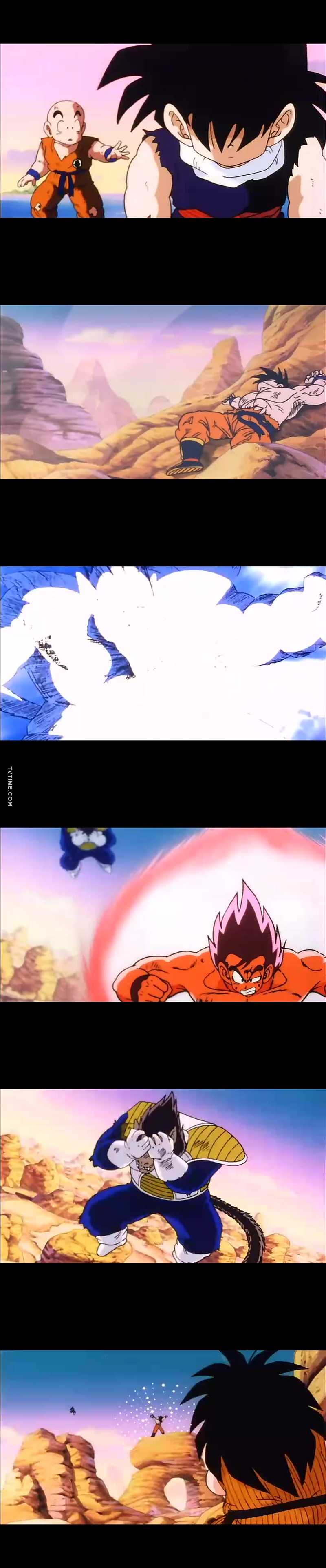 Sono guai seri!
Una “lotta alla pari”, diceva Re Kaio!
Più forte di Re Kaio si, ma non più di Vegeta😭
Che disdetta!
😏Non ha avuto il tempo, sennò avrei proprio voluto vedere che impatto avrebbe potuto avere la sua onda sferica...
🙏🏻Gohan Salvaci tu😍
#sarcasmo
#rewatch