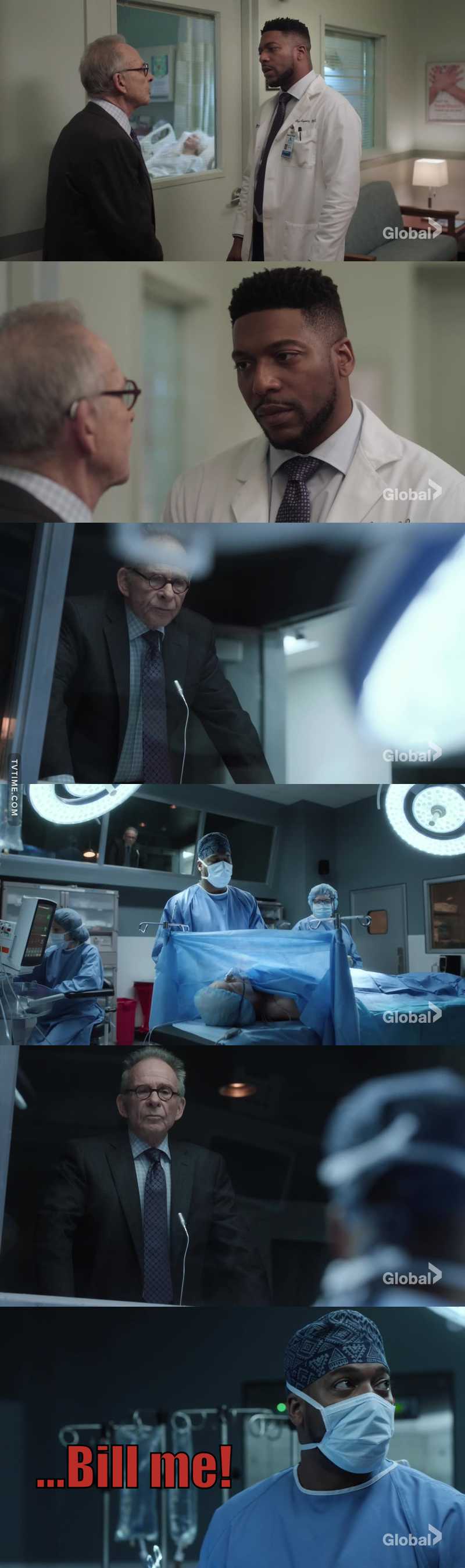 The fact that Reynolds is willing to pay his patient’s bill tells me that Max has effected this hospital tremendously! What a legacy!