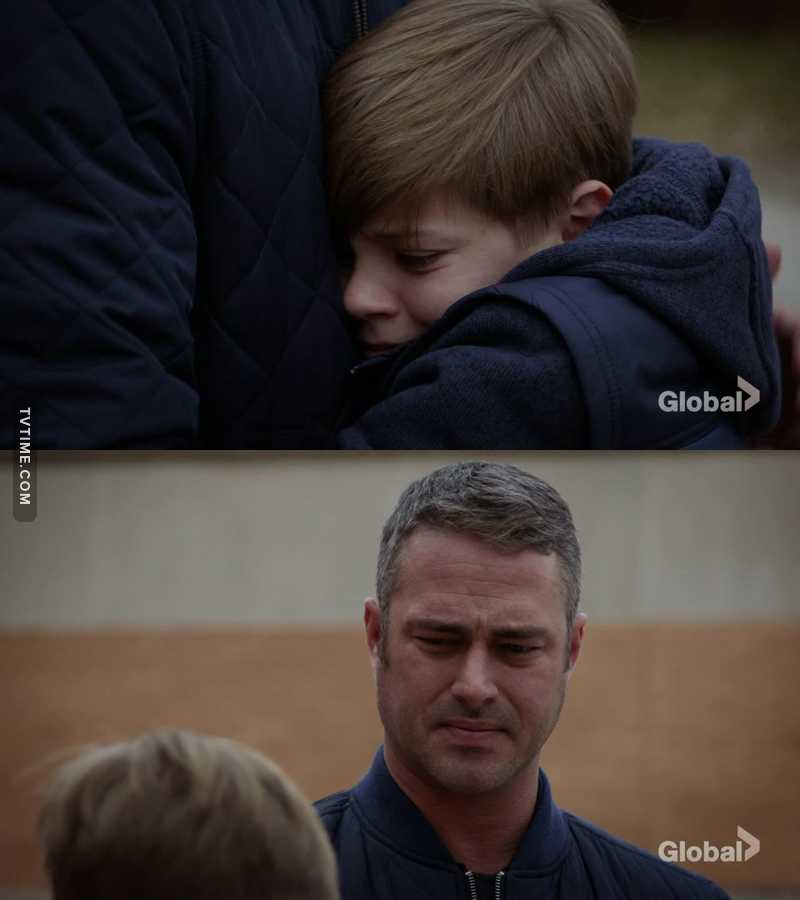 This was such a sweet moment, Severide would be such a good dad