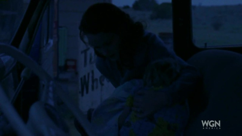 hopefully he leaves for good. I found her character very annoying and I am glad she is gone.