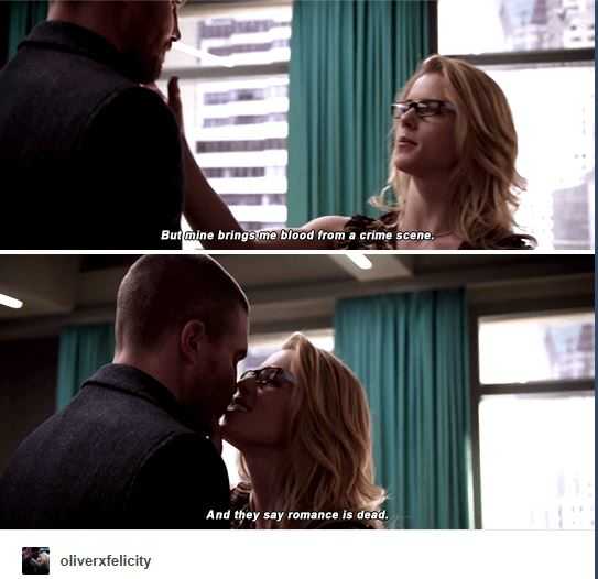 "Some husband bring their wives home flowers, but mine brings me blood from crime scene. And they say romance is dead" ❤️
I missed them