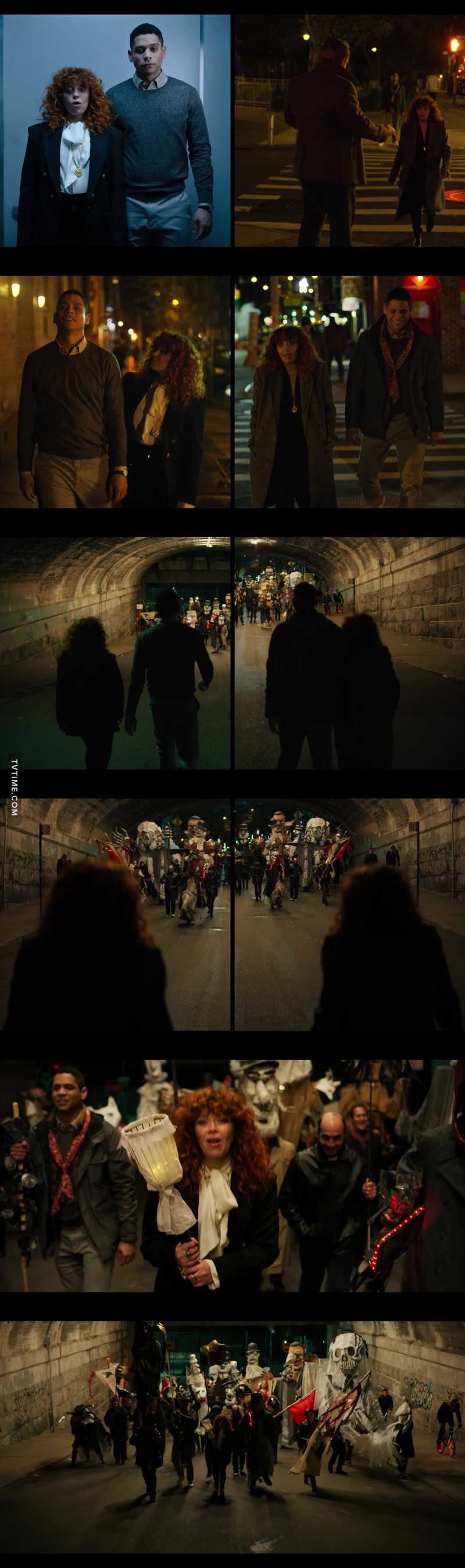 I LOVED these scenes and how their two timelines merged into one. Nicely done!