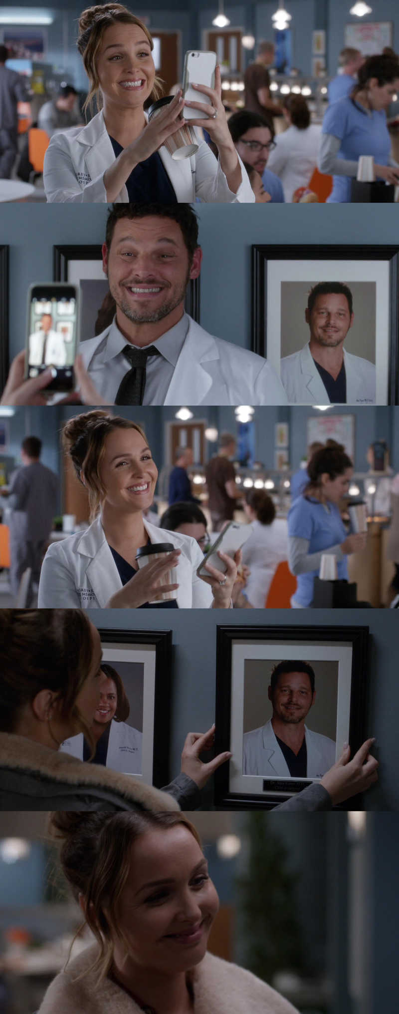 Jo being a proud wife 🥰