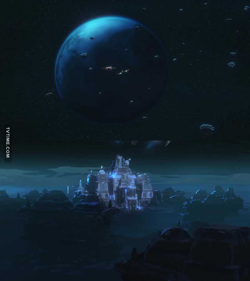 Does anyone know what planet or temple they visit?