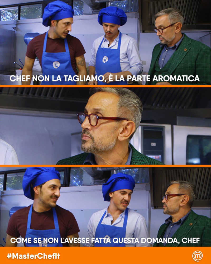 La meraviglia di Barbieri che trasmette tutto il suo odio ed il suo disappunto, con il mero sguardo.
Magnifico