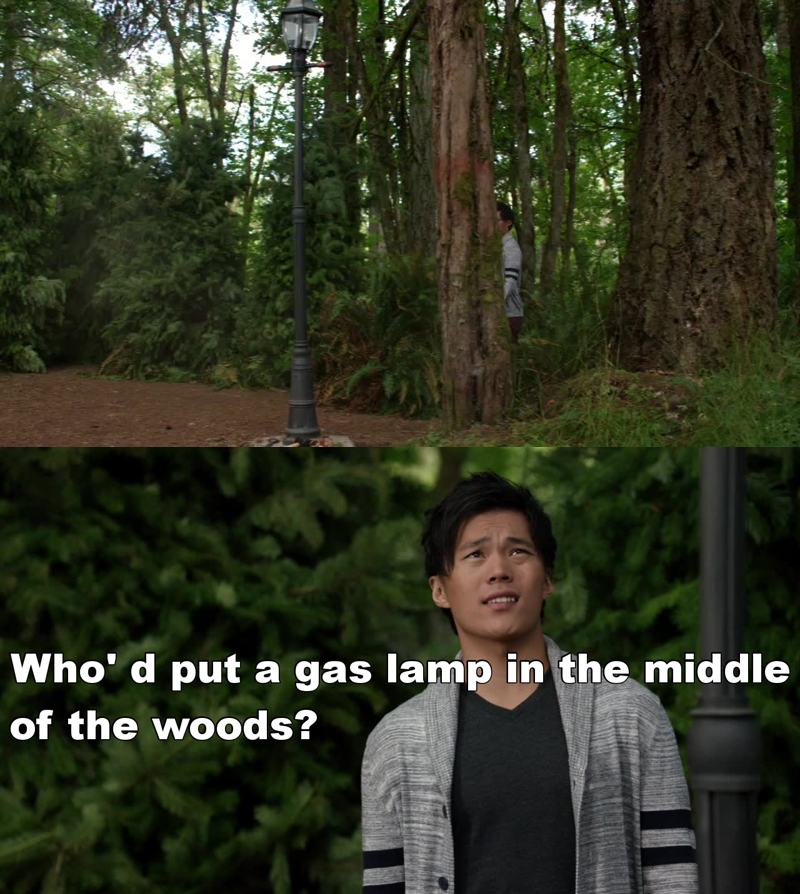 It's like Narnia!!