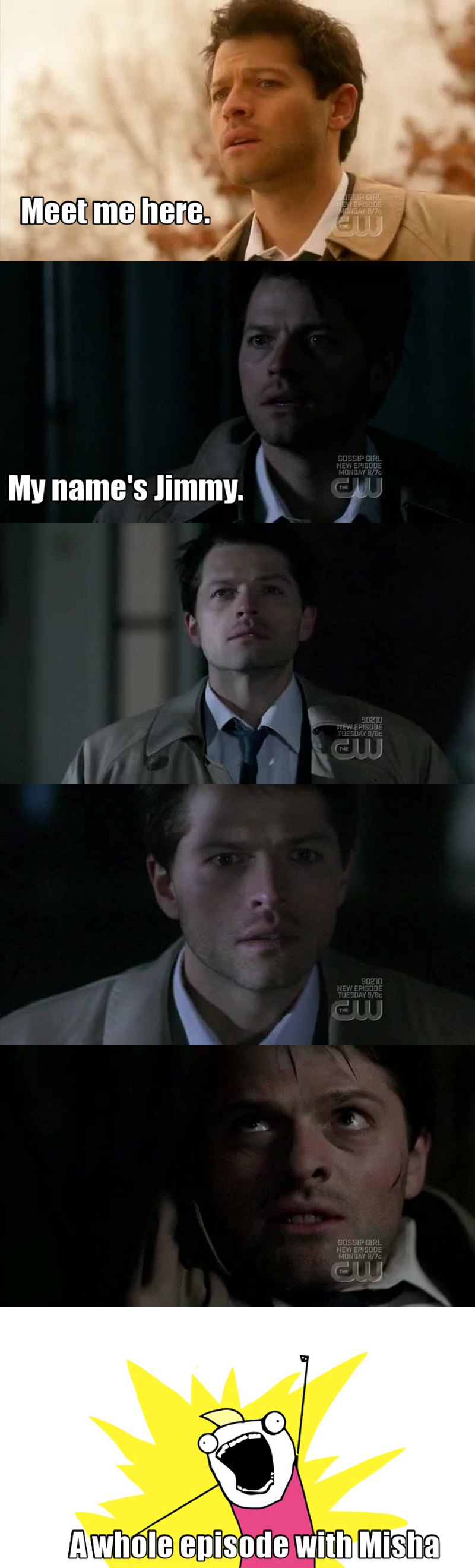 WOW just wow, Misha was Amazing again ! You could really tell the difference between the two characters he played. He switched so easily... Well done, really great actor.