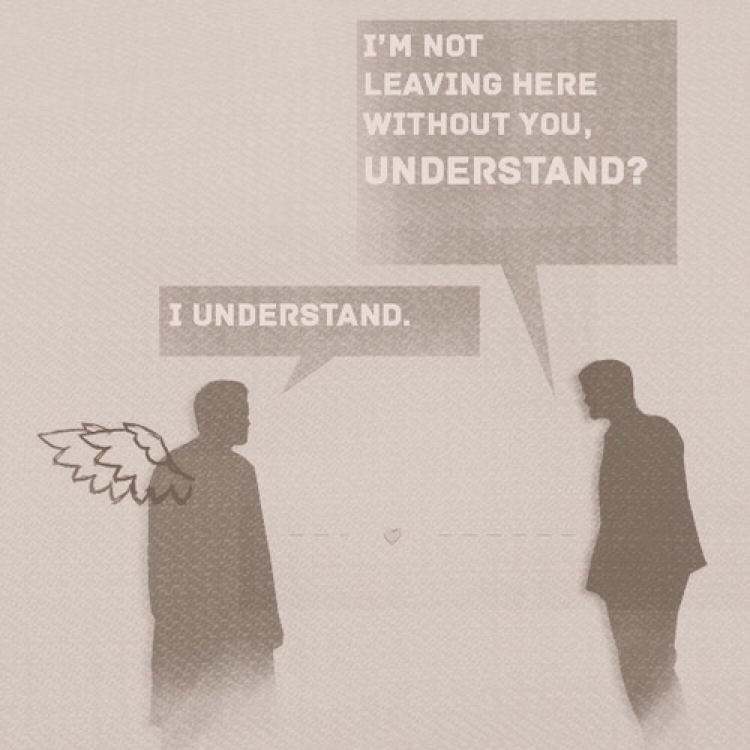 I Love their friendship 💔 Cass & Dean...