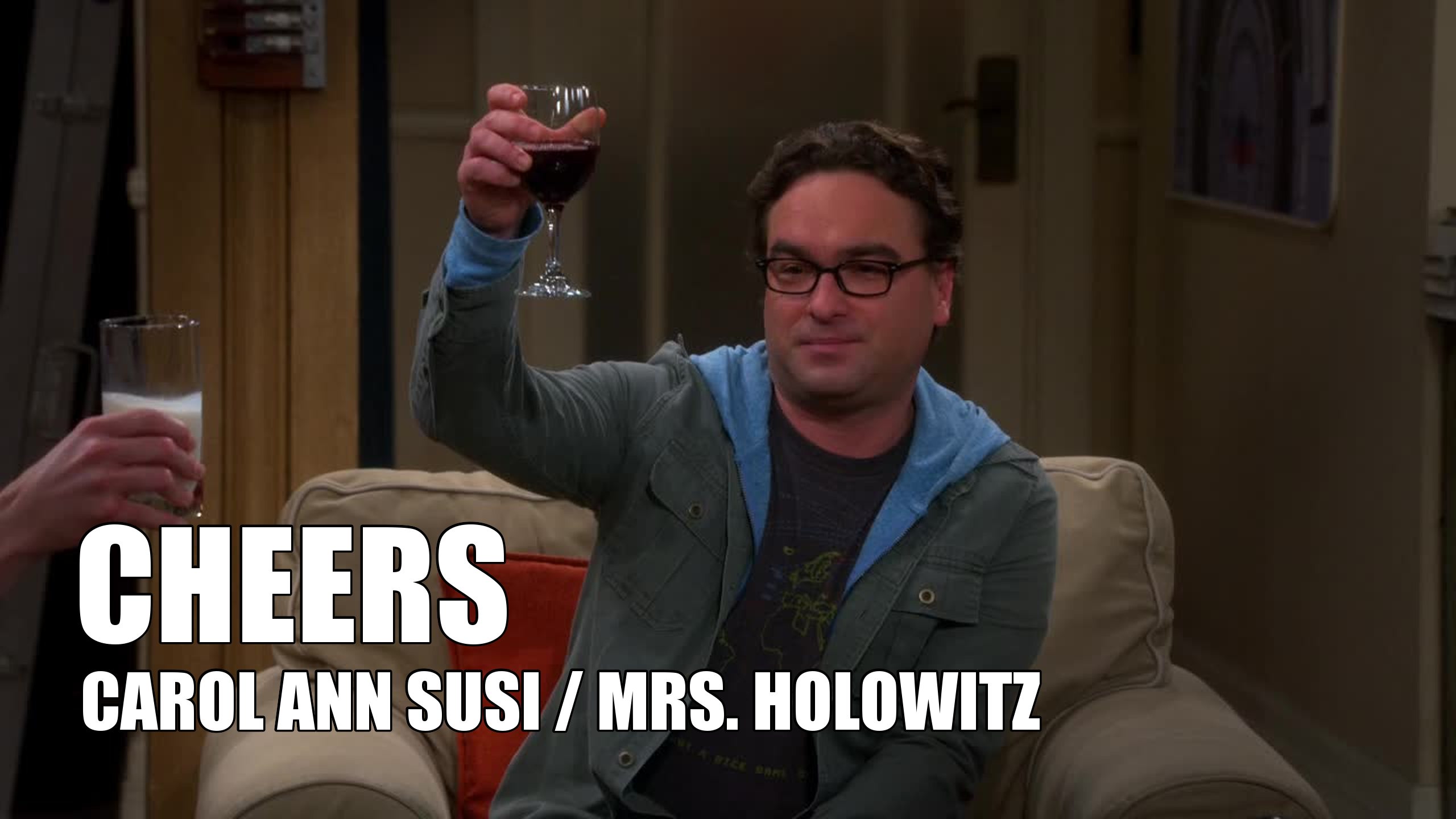 For those who don't know, Carol Ann Susi was the actress behind Mrs. Holowitz voice and she died early in this season - November 11, 2014.
This episode was a closure for her character, the one we never saw but will never forget the screams.
RIP Carol Ann Susi
RIP Mrs. Holowitz
