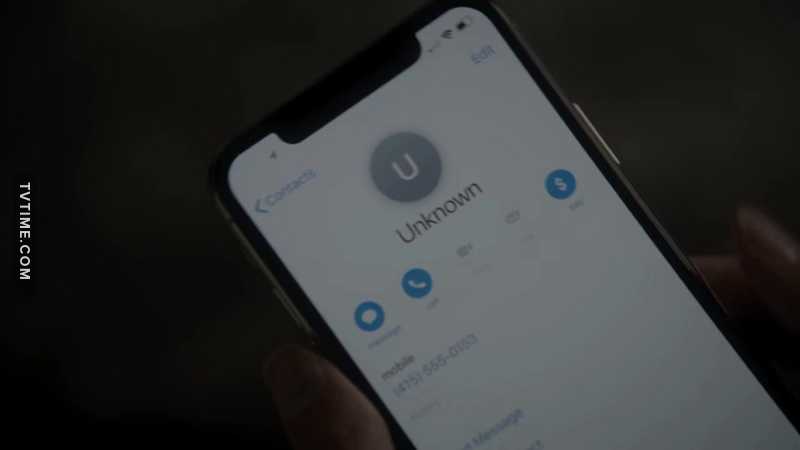 Caller was an unknown number but she is able to see the number and call it? It is different in the US??