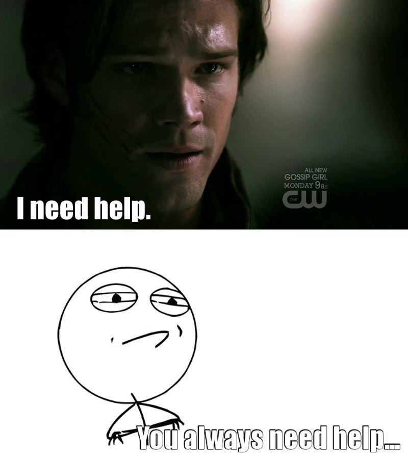 Come on all the bad stuff happens to Sam... He's always the evil , there's always something wrong with him.