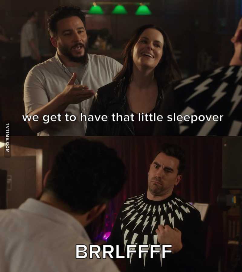 the noise david made was so funny 😂