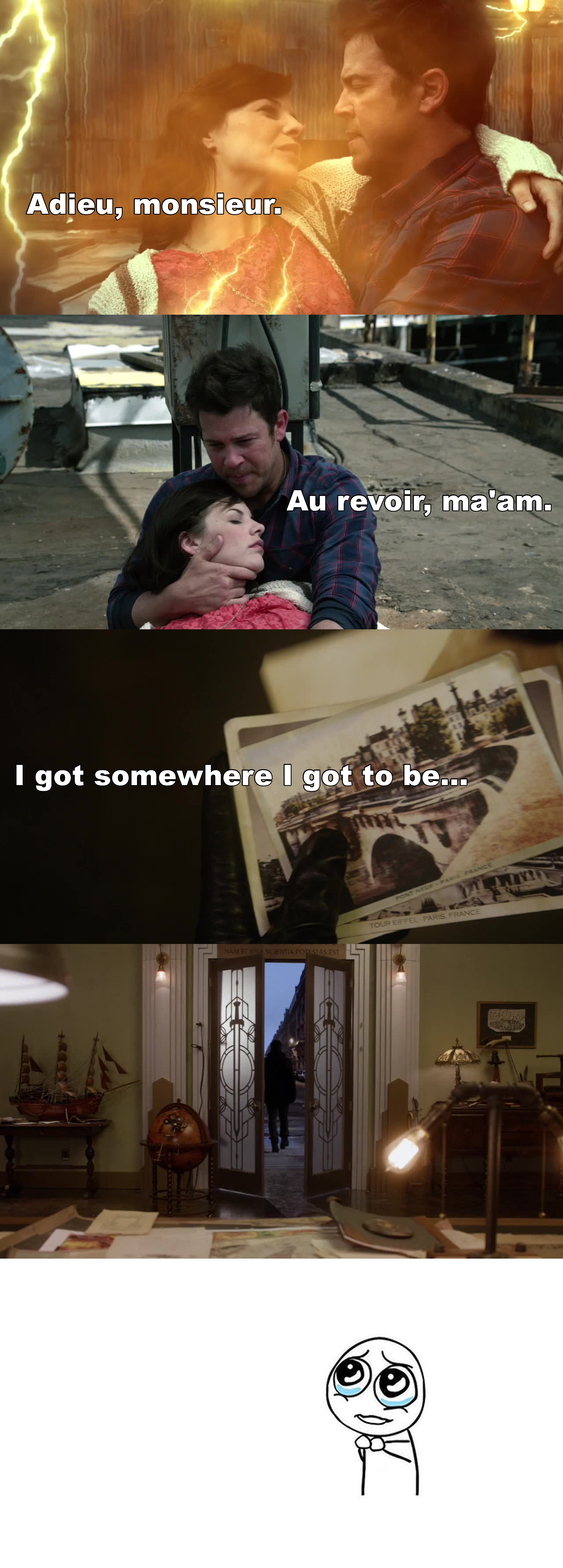 Ai meus sentimentos... :'(