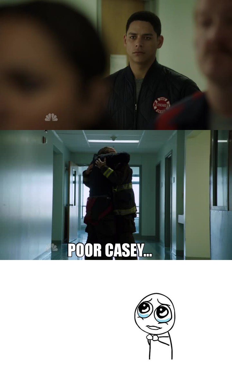 This scene broke my heart... Peter is a really stand up guy and this moment made me respect him even more... To see Casey break down like that was the hardest... :(