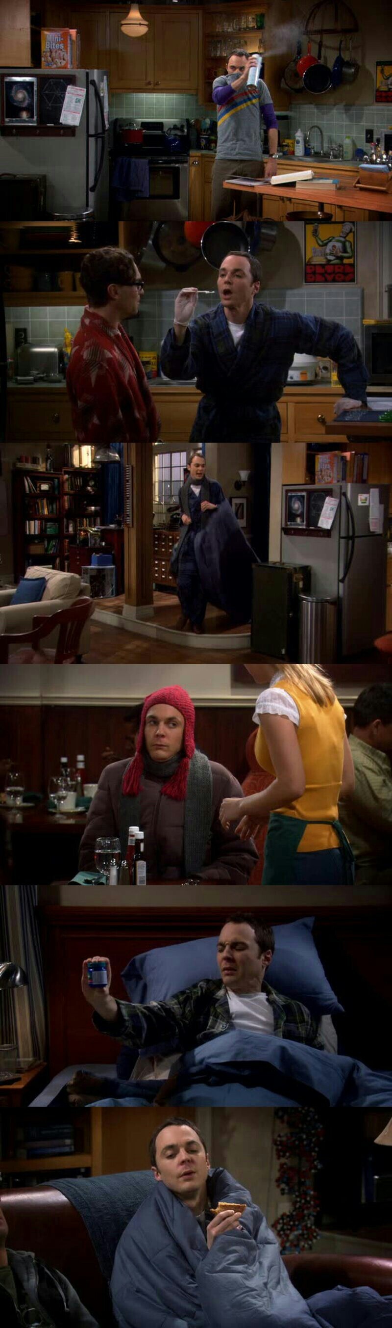The truth is Sheldon Sicks it's the worst than Sheldon normal.