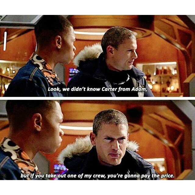 This scene , Leonard Snart 👌
#LegendsOfTomorrow
