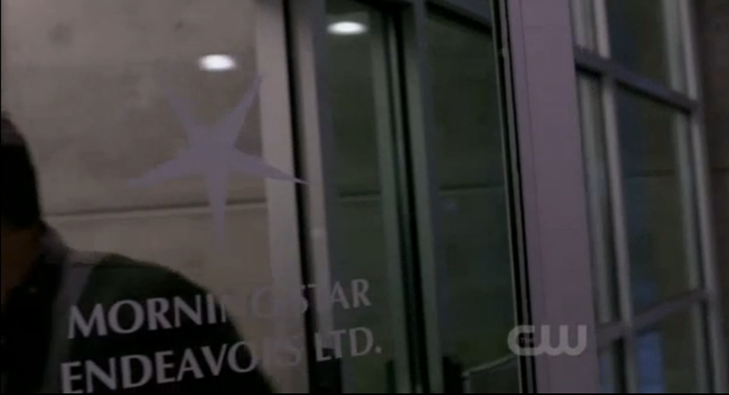 I GOT THAT REFERENCE. "MORNING STAR"