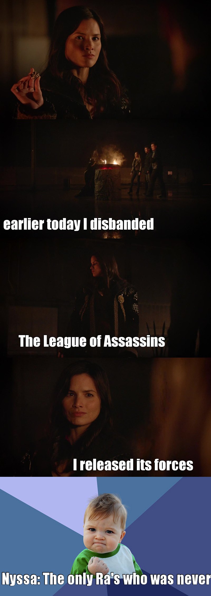 She did what Marilyn nor her father were ever able to do, let the power of the league go, and let its people be free!
Who is the bigger person: humh NYSSA!