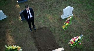 With the ending of this last episode I guess we can say it's his Son.