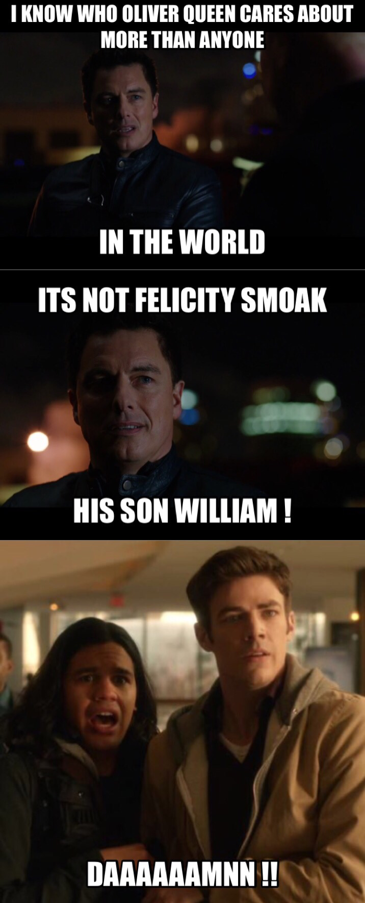 Holyy shiiit ! Oliver should've killed him earlier ...
Most hated person by Oliver squad & us = MALCOLM MERLYN