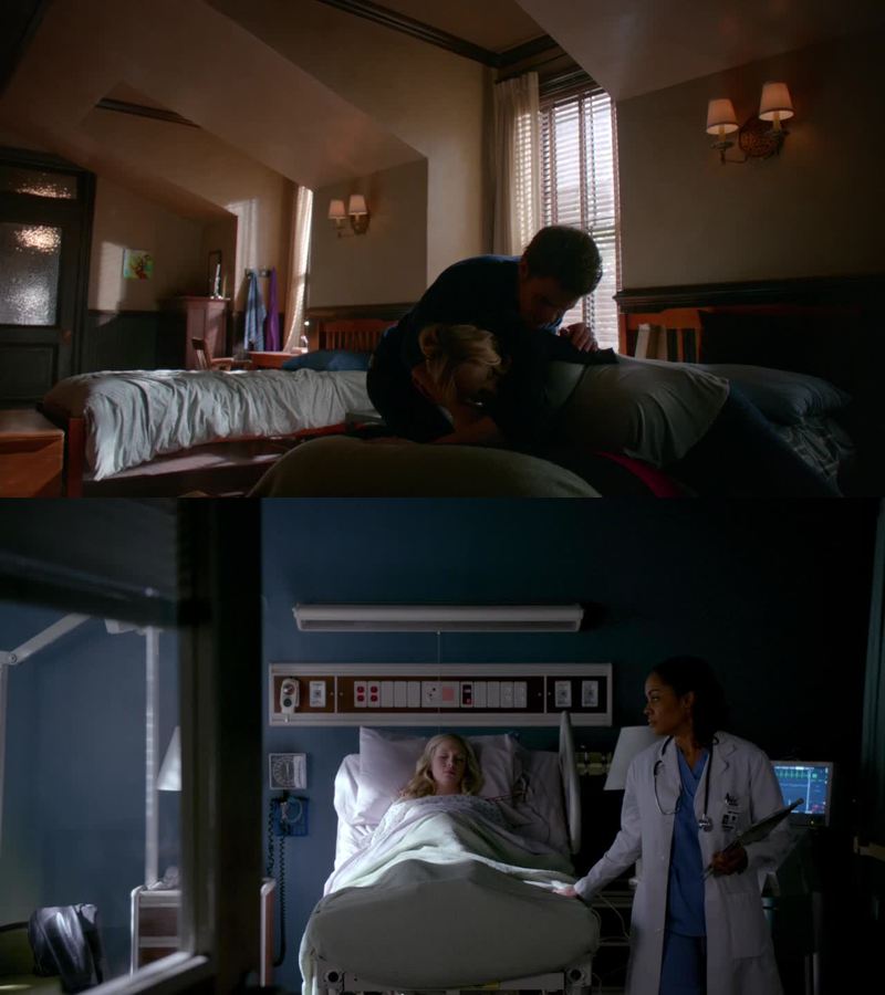 she's a vampire, pregnant of babies that aren't hers, and you bring her to the hospital?!