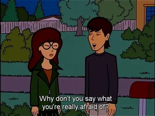 I used to really hate Tom when he was with Jane, because I felt like he was affecting Daria and Jane's friendship. But dammit, how can I not like him, now? He's so sweet and treats Daria perfectly. He's not afraid to put her in her place when she's wrong, he's super supportive and he genuinely cares for her. And let's not mention the fact that he's actually quite the catch!