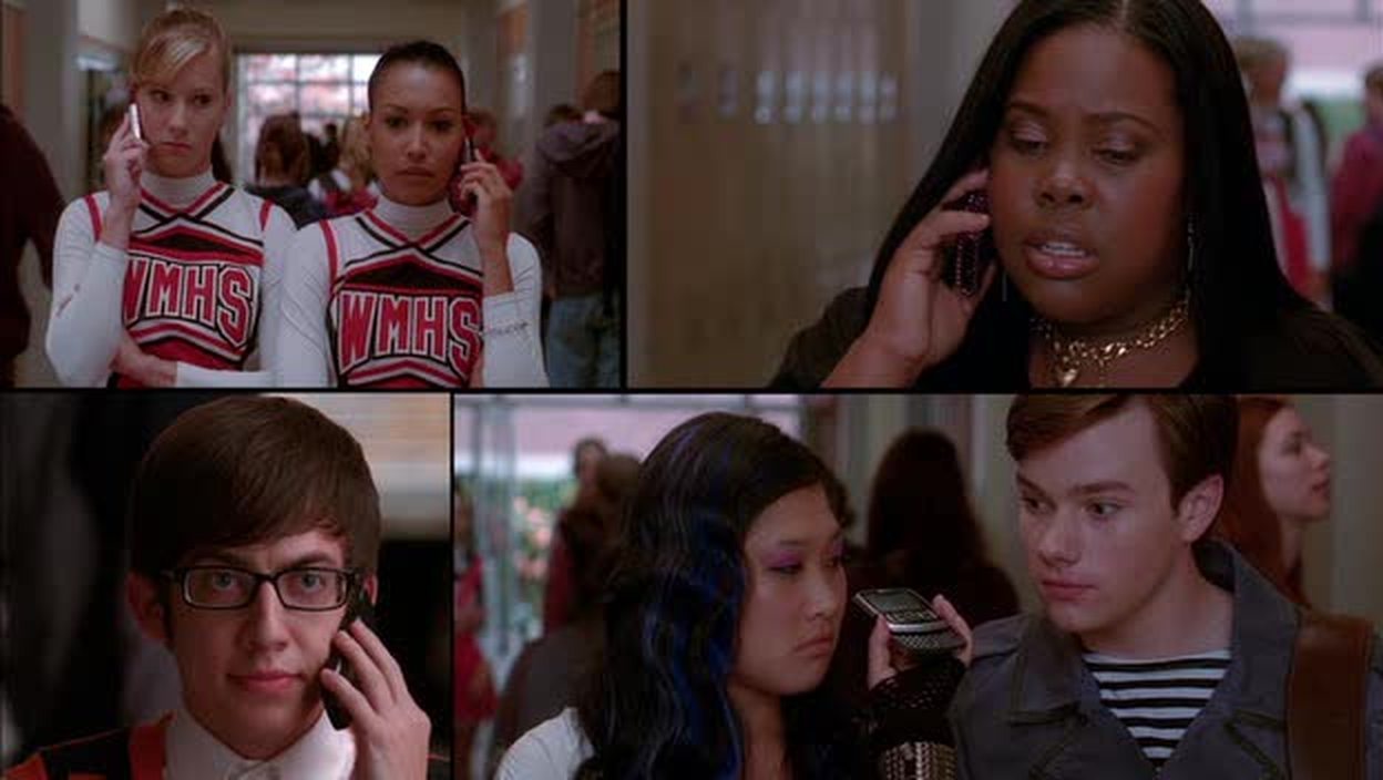 The first time we got a brittana reference! Ahhaa also Don't Rain On My Parade best!!