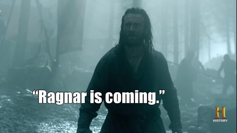 So we have our “winter is coming” line now, I guess